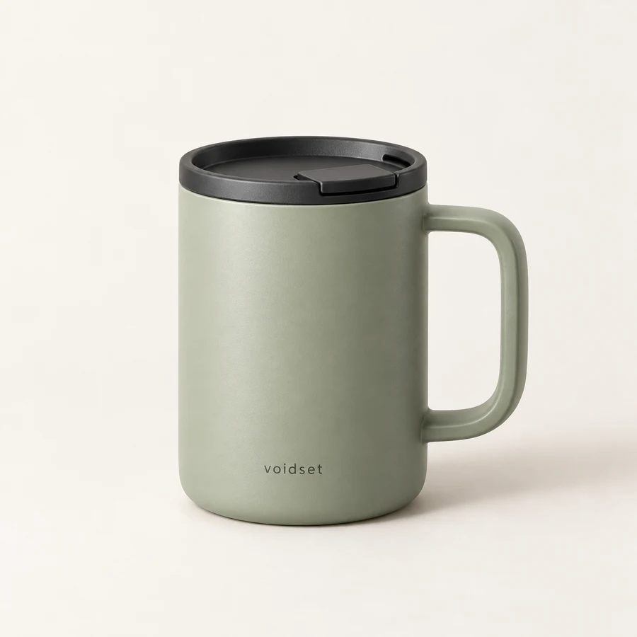 Sage voidset Desk 450 ml handled mug